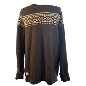 Element Emerald Collection Men’s Mixed Cotton Fair Isle Sweater Nordic M